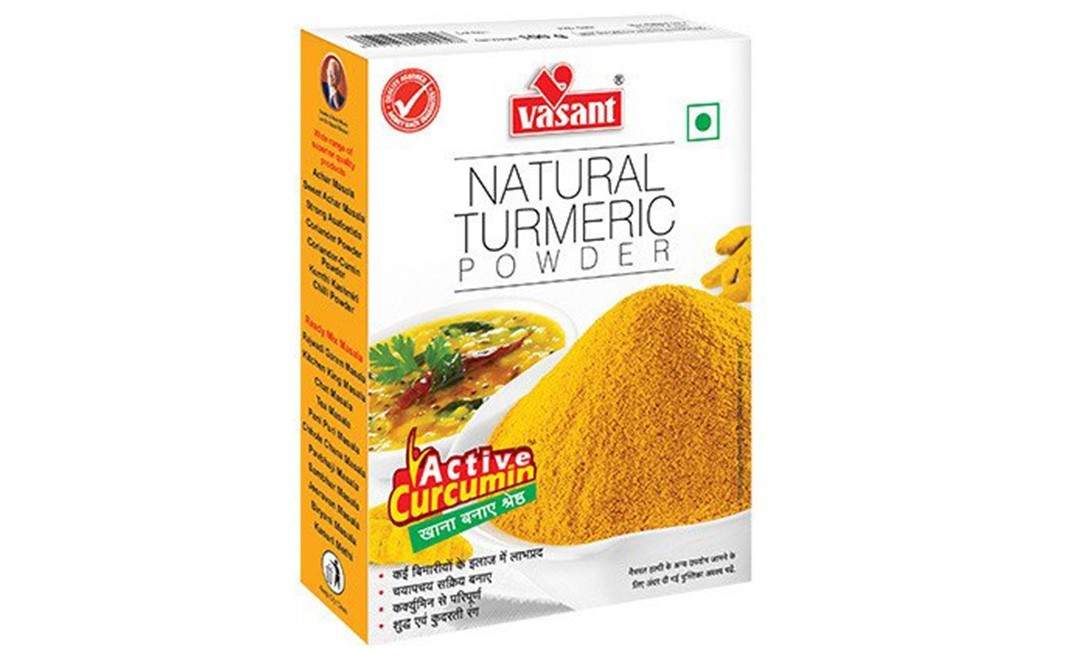 Vasant Natural Turmeric Powder    Box  500 grams
